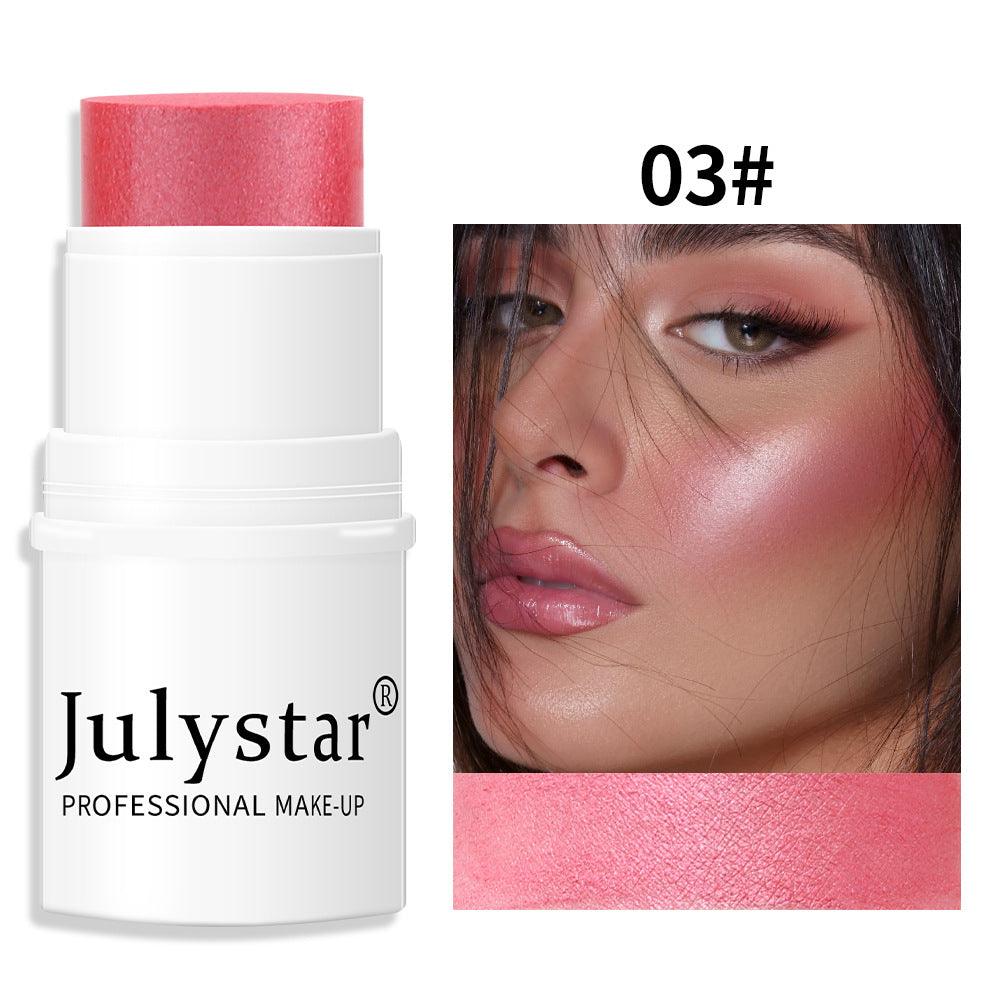 Julystar Radiant Glow Matte Blush Stick - VitaGlow Beauty Co.