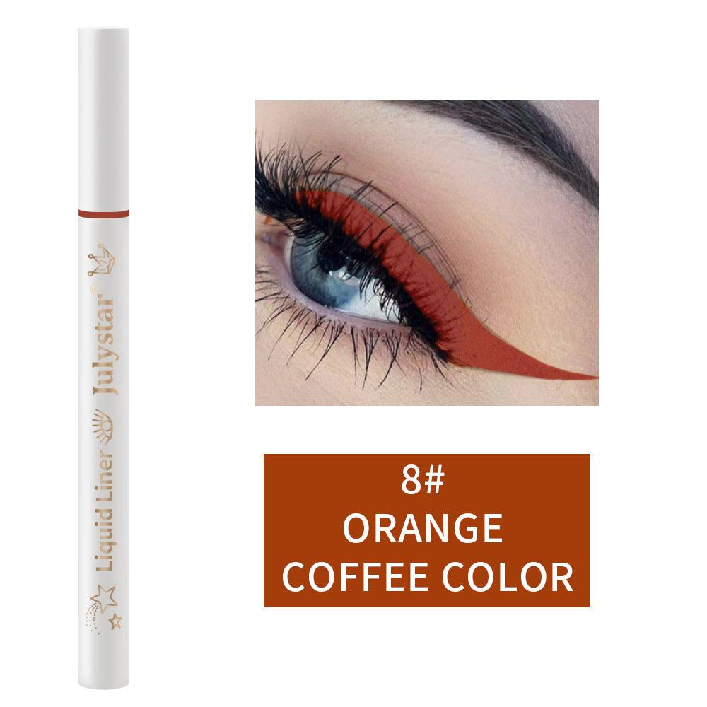 Soft Tip Color Eyeliner Waterproof Durable Liquid Eyeliner White Eyeliner Pencil Very Fine Liquid Eyeliner Pen - VitaGlow Beauty Co.