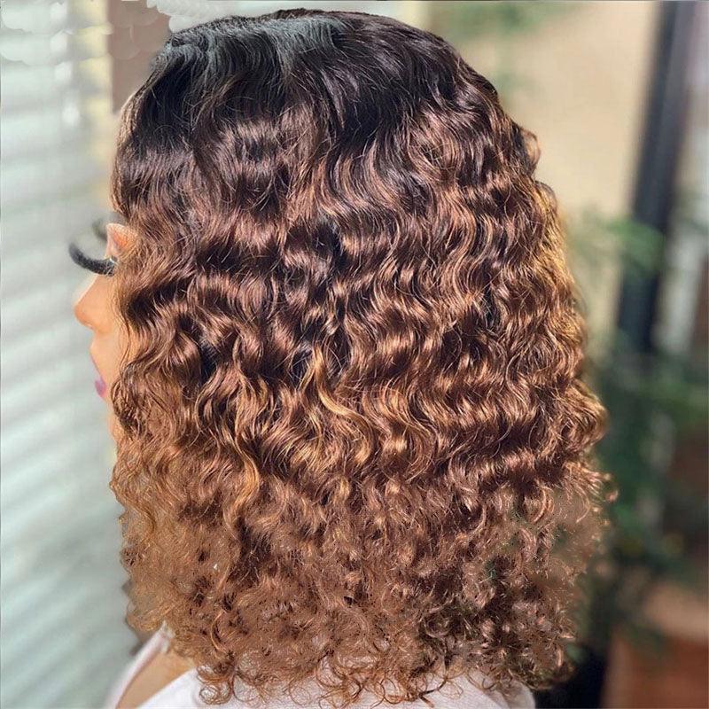 Wig female European and American short curly hair African small curly explosive head chemical fiber headgear - VitaGlow Beauty Co.