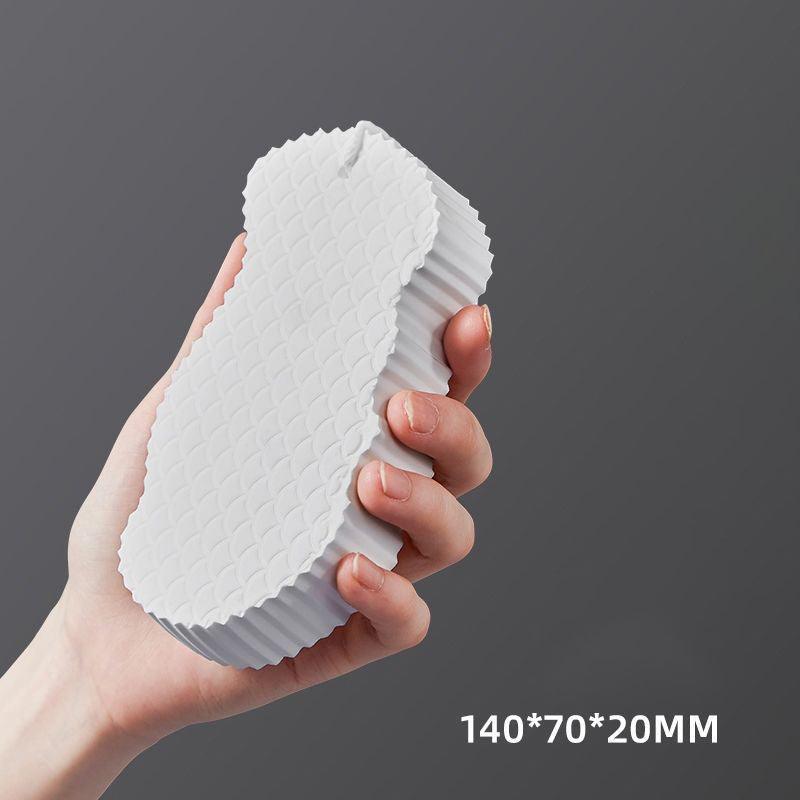 Rubbing Mud Sponge Fish Scale Pattern 3D Sponge Bath Artifact Does Not Hurt The Skin Baby Bath Sponge Bath Brush - VitaGlow Beauty Co.