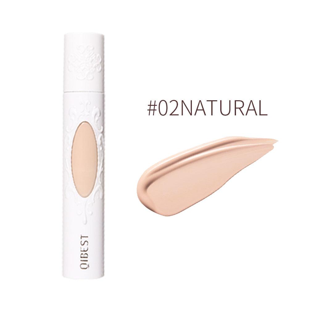 QIBEST Liquid Foundation Long Lasting Makeup Concealer Moisturizing Brightening Matte Natural Liquid Foundation Nude Makeup Repairing Liquid - VitaGlow Beauty Co.