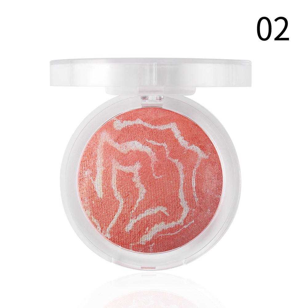 Romantic Beauty Highlighter Blush All-in-One Blush Palette Makeup Pearl Baked Powder Blush Palette - VitaGlow Beauty Co.