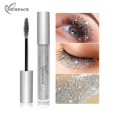 NICEFACE Diamond Shine Mascara Fast Film Shining Teardrop Mascara - VitaGlow Beauty Co.