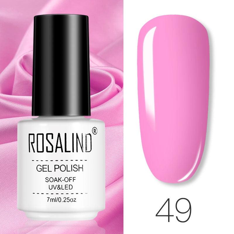 ROSALIND Gel Polish Set Manicure for Nails Semi Permanent Vernis top coat UV LED Gel Varnish Soak Off Nail Art Gel Nail Polish - VitaGlow Beauty Co.