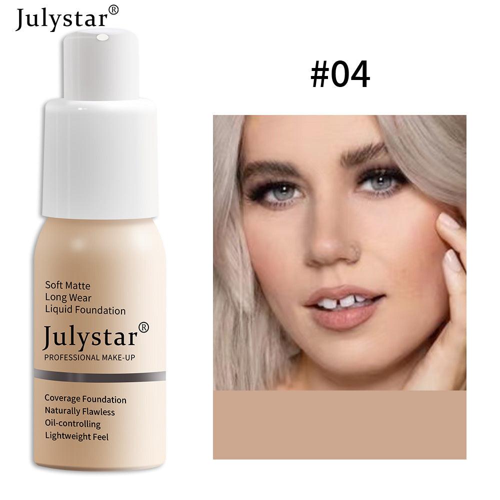 Julystar Radiant Liquid Foundation & Concealer - VitaGlow Beauty Co.