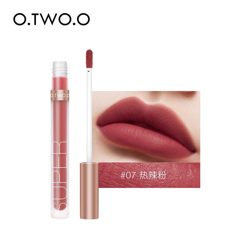 O. TWO.O12 Color Honey Language Velvet Matte Lip Color - VitaGlow Beauty Co.