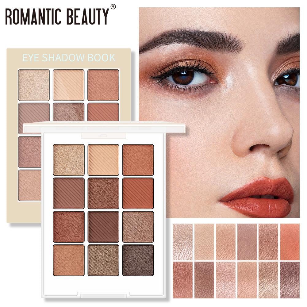 Romantic Beauty Makeup For Eye Ins Hot Sale Eye Shadow Disk 12 Color Eye Shadow - VitaGlow Beauty Co.