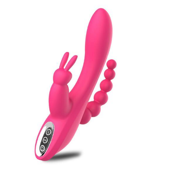 12-Speed Waterproof Rabbit Vibrator - VitaGlow Beauty Co.