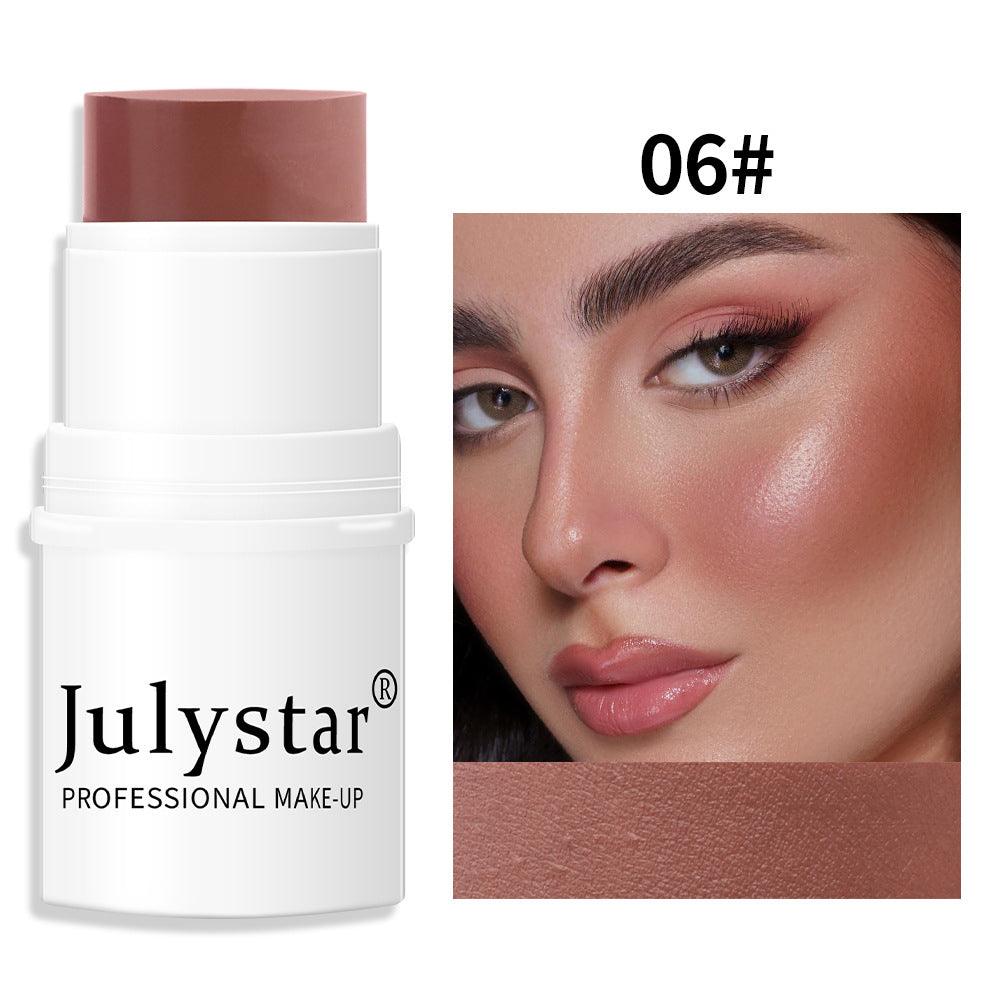 Julystar Radiant Glow Matte Blush Stick - VitaGlow Beauty Co.