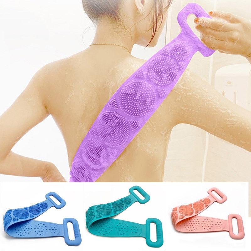 Body Wash Silicone Scrubber Belt - VitaGlow Beauty Co.