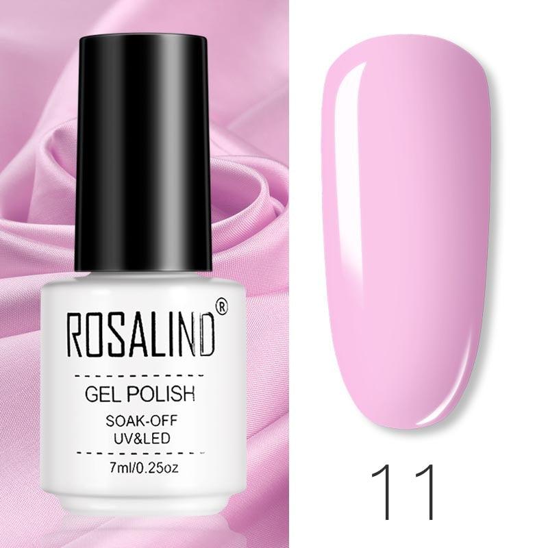 ROSALIND Gel Polish Set Manicure for Nails Semi Permanent Vernis top coat UV LED Gel Varnish Soak Off Nail Art Gel Nail Polish - VitaGlow Beauty Co.