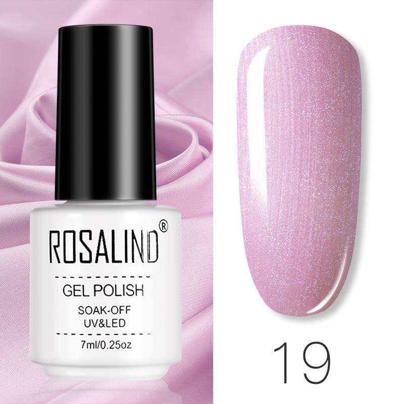 ROSALIND Gel Polish Set Manicure for Nails Semi Permanent Vernis top coat UV LED Gel Varnish Soak Off Nail Art Gel Nail Polish - VitaGlow Beauty Co.