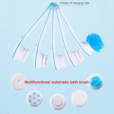 5-in-1 Electric Bath Shower Brush - VitaGlow Beauty Co.