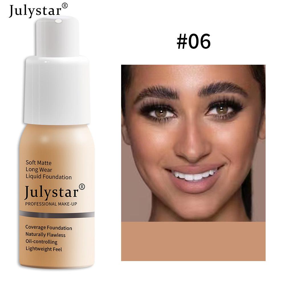 Julystar Radiant Liquid Foundation & Concealer - VitaGlow Beauty Co.