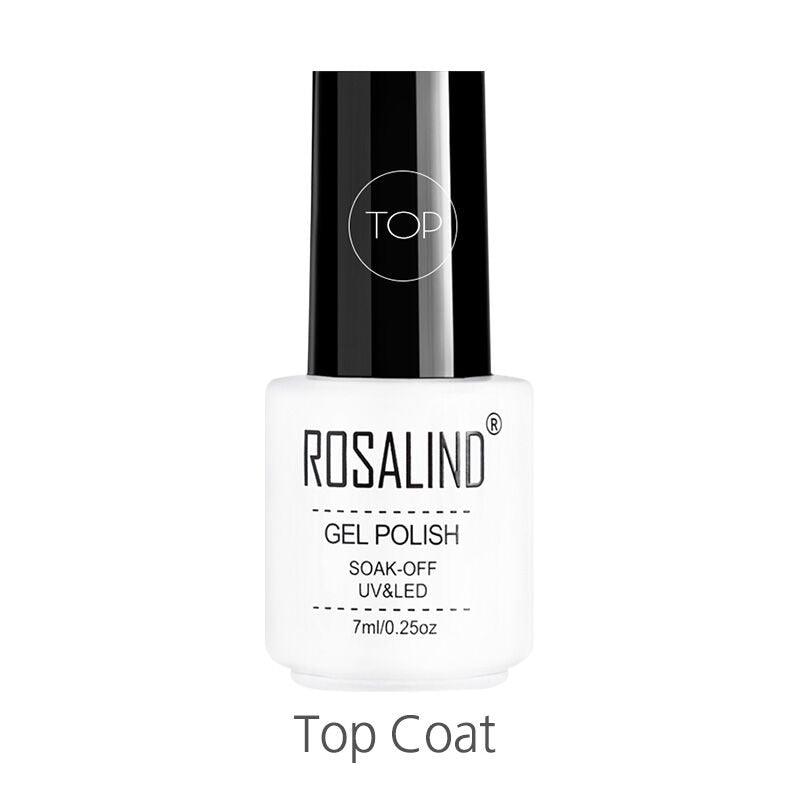 ROSALIND Gel Polish Set Manicure for Nails Semi Permanent Vernis top coat UV LED Gel Varnish Soak Off Nail Art Gel Nail Polish - VitaGlow Beauty Co.