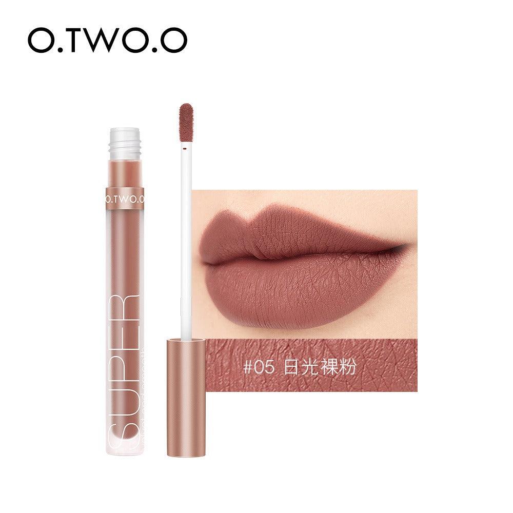 O. TWO.O12 Color Honey Language Velvet Matte Lip Color - VitaGlow Beauty Co.