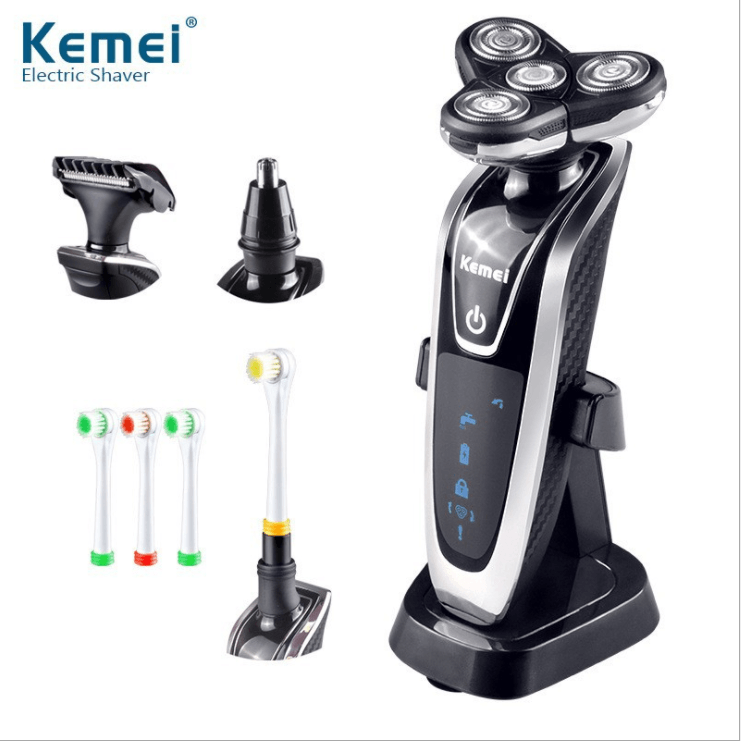 Kemei 3D Men's Electric Shaver - VitaGlow Beauty Co.