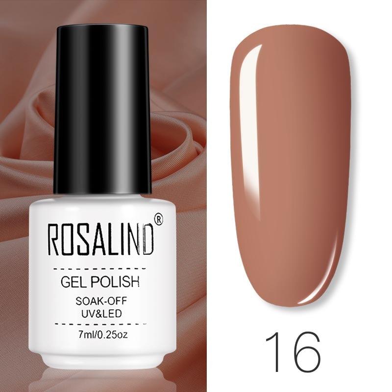 ROSALIND Gel Polish Set Manicure for Nails Semi Permanent Vernis top coat UV LED Gel Varnish Soak Off Nail Art Gel Nail Polish - VitaGlow Beauty Co.