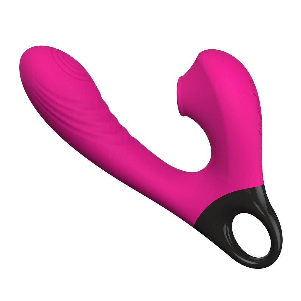 New 10 Frequency Vibration+10 Frequency Flapping+5 Frequency Sucking Masturbation Vibration Massage Stick Couple Sex Toys - VitaGlow Beauty Co.