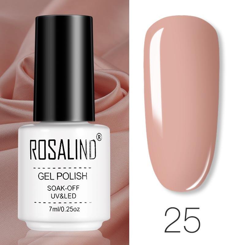 ROSALIND Gel Polish Set Manicure for Nails Semi Permanent Vernis top coat UV LED Gel Varnish Soak Off Nail Art Gel Nail Polish - VitaGlow Beauty Co.