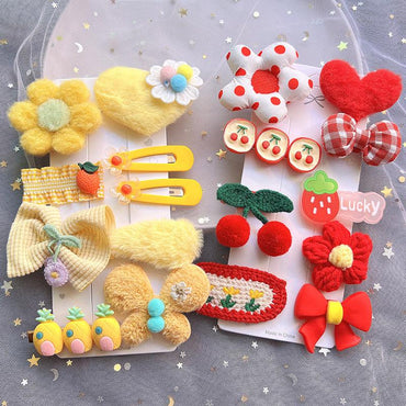 Children's Plush Hair Clips - VitaGlow Beauty Co.