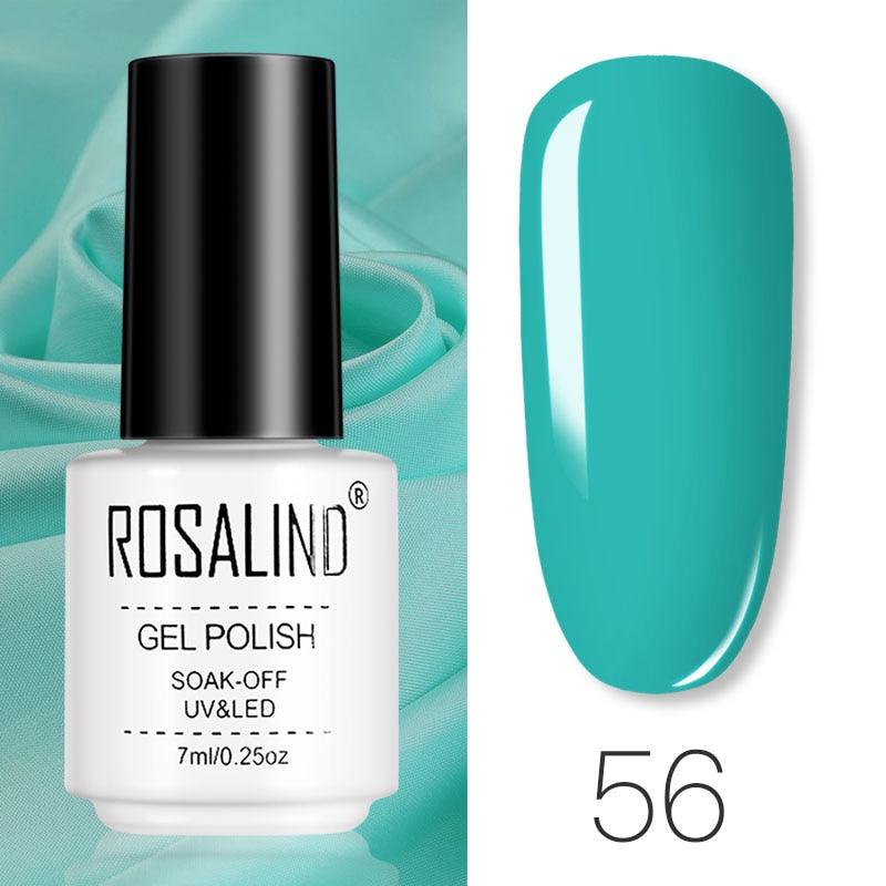 ROSALIND Gel Polish Set Manicure for Nails Semi Permanent Vernis top coat UV LED Gel Varnish Soak Off Nail Art Gel Nail Polish - VitaGlow Beauty Co.