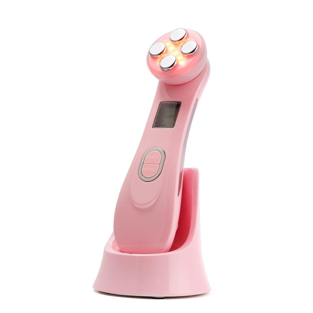 USB Rechargeable Beauty Home Introduction Instrument Firming Skin Rejuvenation Color Light Peeling Machine - VitaGlow Beauty Co.