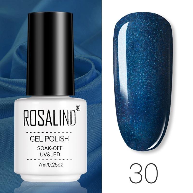 ROSALIND Gel Polish Set Manicure for Nails Semi Permanent Vernis top coat UV LED Gel Varnish Soak Off Nail Art Gel Nail Polish - VitaGlow Beauty Co.