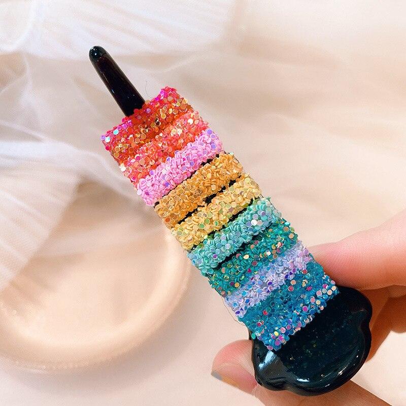 New Colorful Rainbow Hair Claws For Women Girls Hair Holder Clip Sweet Headband Hair Style Make Hairpin Fashion Hair Accessories - VitaGlow Beauty Co.