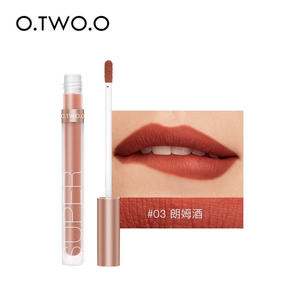 O. TWO.O12 Color Honey Language Velvet Matte Lip Color - VitaGlow Beauty Co.