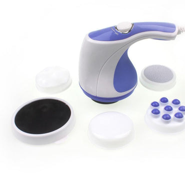 Relax & Tone Body Massager with 5 Interchangeable Heads - VitaGlow Beauty Co.