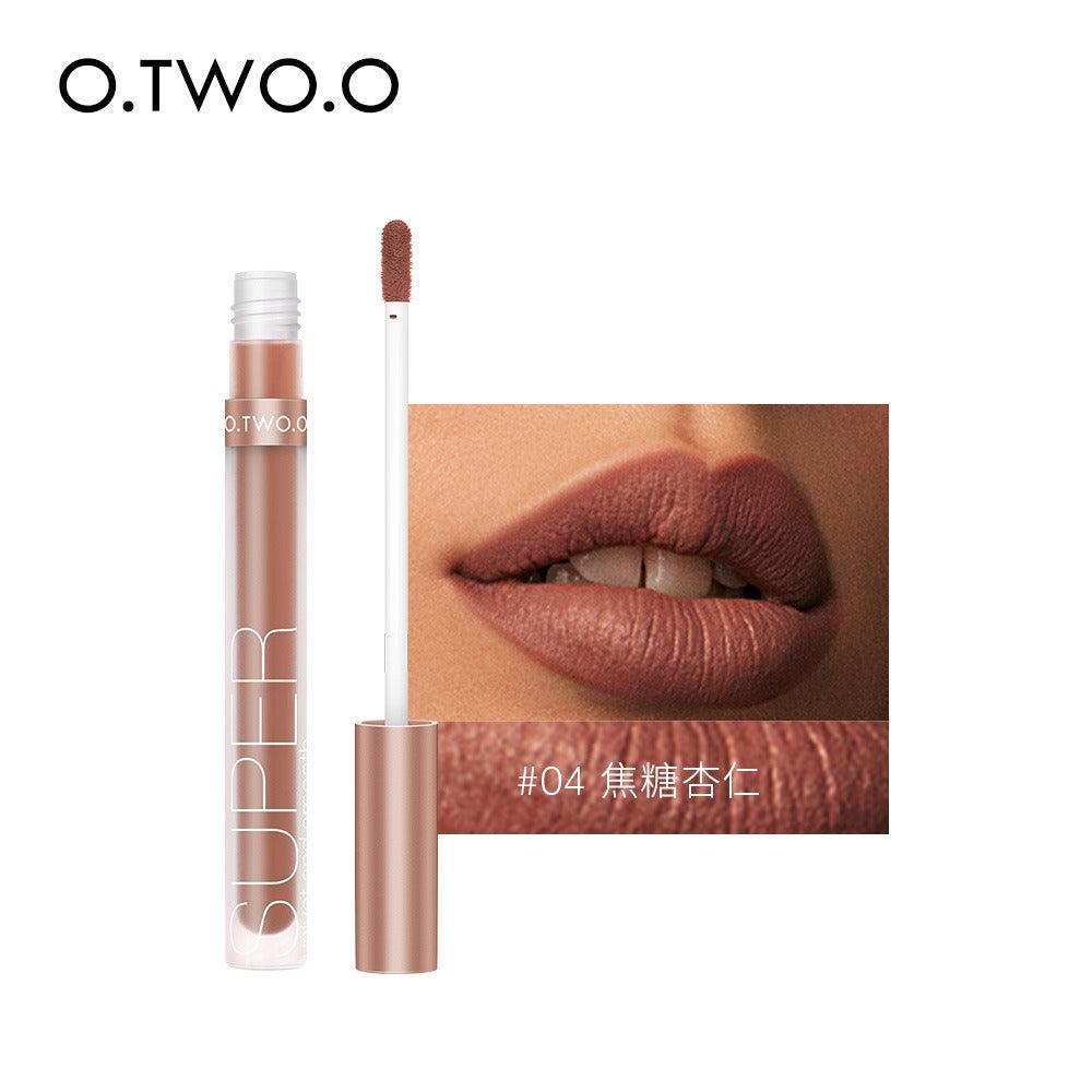 O. TWO.O12 Color Honey Language Velvet Matte Lip Color - VitaGlow Beauty Co.