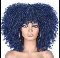 Glamorous Small Curly Hair Explosion Head Wig Set - VitaGlow Beauty Co.