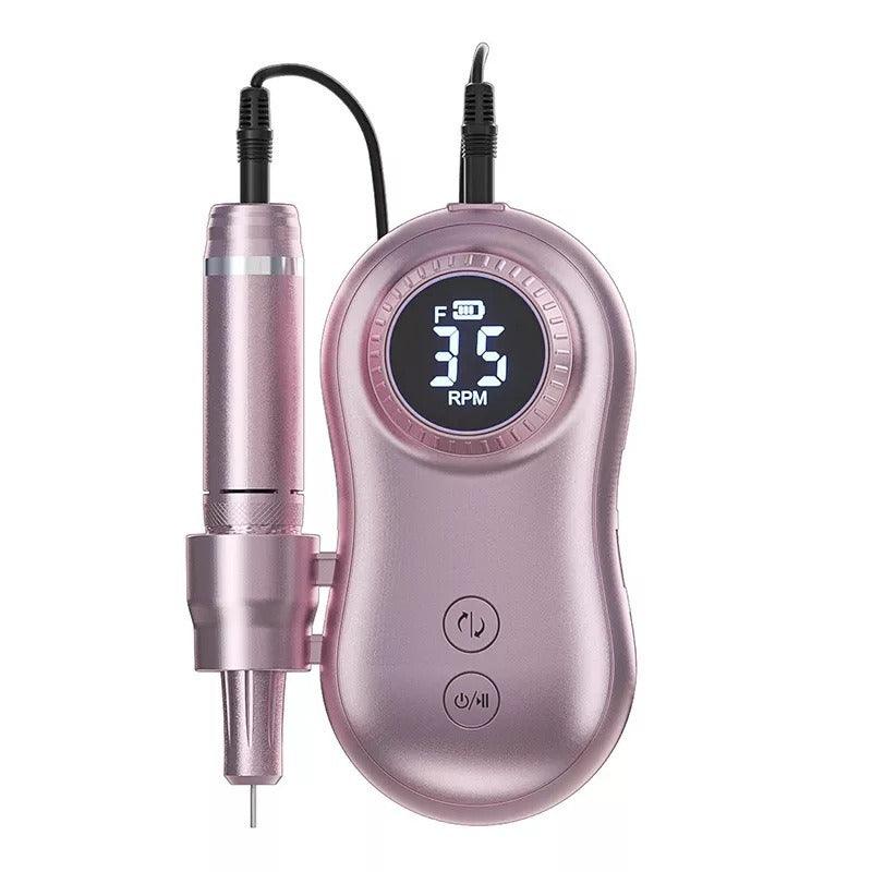 Portable Electric Nail Drill Manicure Machine Nail Pedicure Tools PM Electric Nail Drill - VitaGlow Beauty Co.