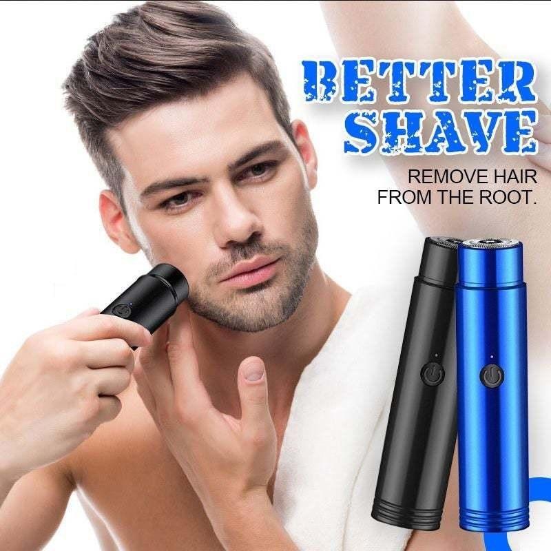 Mini shaver Electric men's shaver Mini shaver Portable shaver - VitaGlow Beauty Co.