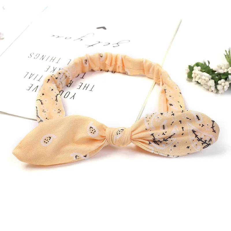 New Women Suede Soft Solid Print Headbands Vintage Cross Knot Elastic Hairbands Bandanas Girls Hair Bands Hair Accessories - VitaGlow Beauty Co.