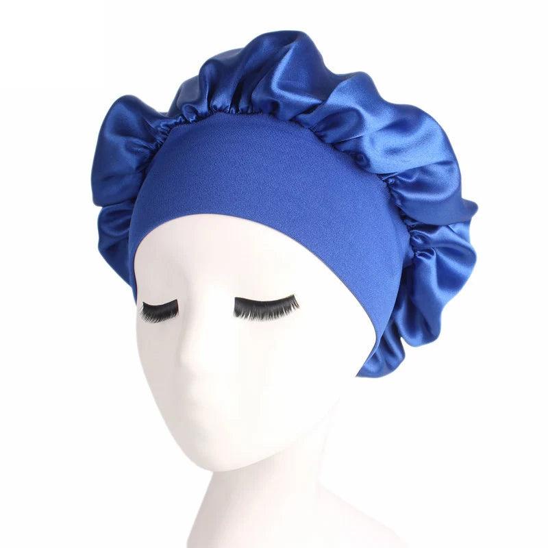 Luxury Satin Bonnet Hair Styling Cap - VitaGlow Beauty Co.