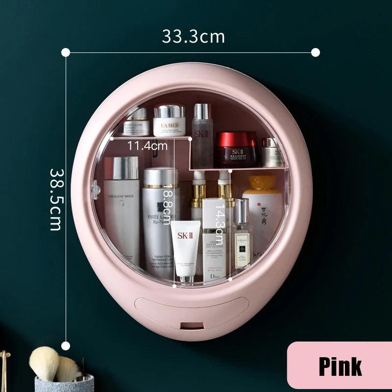 Luxe Wall-Mounted Makeup Organizer - VitaGlow Beauty Co.