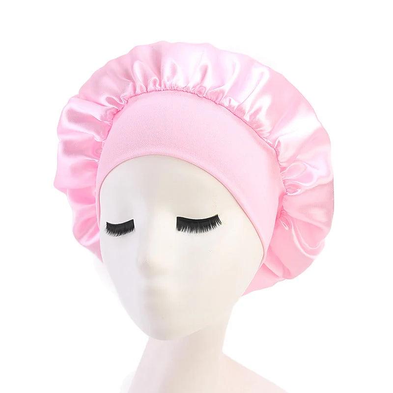 Luxury Satin Bonnet Hair Styling Cap - VitaGlow Beauty Co.