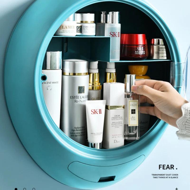 Luxe Wall-Mounted Makeup Organizer - VitaGlow Beauty Co.