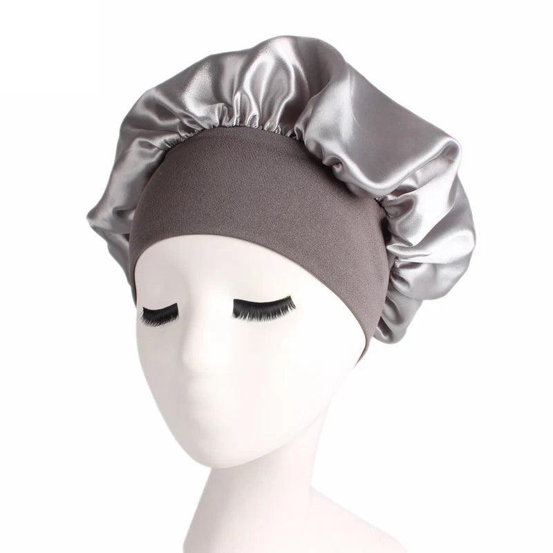 Luxury Satin Bonnet Hair Styling Cap - VitaGlow Beauty Co.