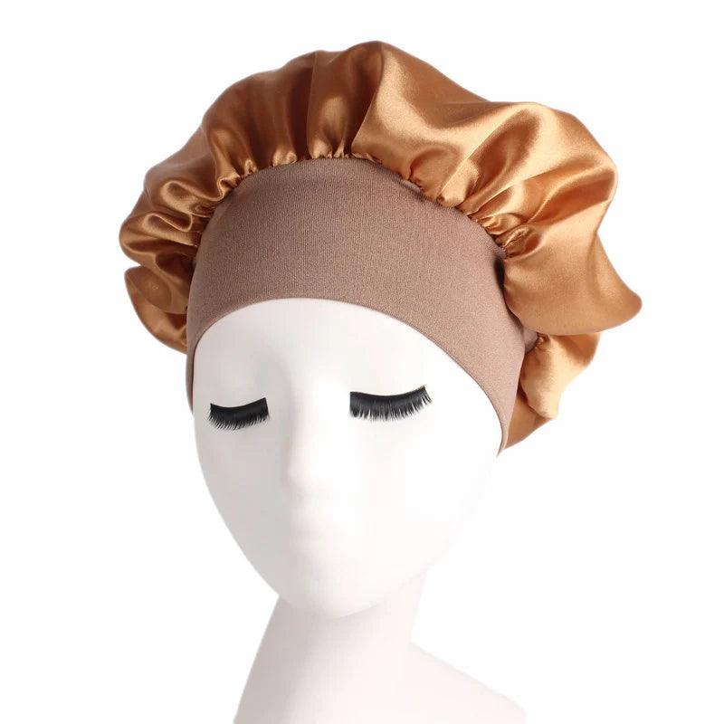 Luxury Satin Bonnet Hair Styling Cap - VitaGlow Beauty Co.