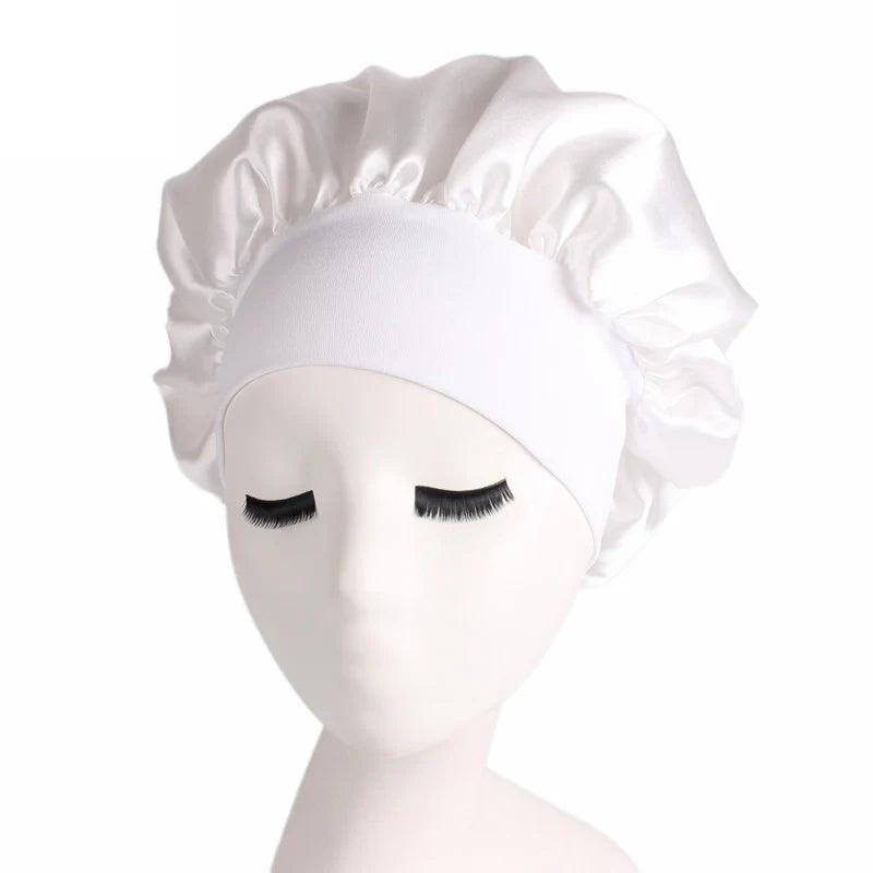 Luxury Satin Bonnet Hair Styling Cap - VitaGlow Beauty Co.